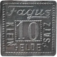10 Pfennig - Alfeld Fagus G.M.B.H.