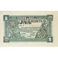 1 Peseta Roses de Llobregat