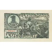 1 Peseta Roses de Llobregat
