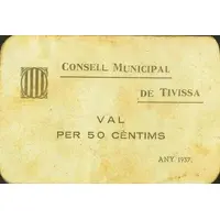 50 Céntimos Tivissa