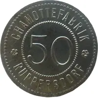 50 Pfennigs - Ruppersdorf Chamottefabrik