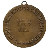 Medal - Titina Silla Member of the Women's Democratic Union