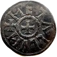 Obol - Louis I Melle mint