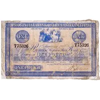 1 Pound Provincial Bank of Ireland