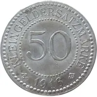 50 Pfennig - Schneidemühl