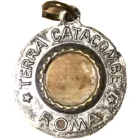 Religious Medal - Terra Catacombe Roma - Cecilia