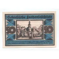50 Pfennig Schlesische Lutherfestspiele