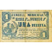 1 Peseta Ribes del Penedès