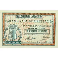 25 Céntimos Carcagente