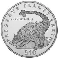 10 Dollars Ankylosaurus