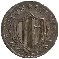 2 Rappen - wreath ↻