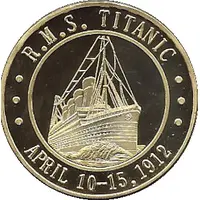 Medal - Elizabeth II R.M.S. Titanic