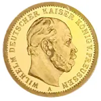 20 Mark - Wilhelm I Prussia, Restrike