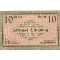 10 Heller Geiersberg
