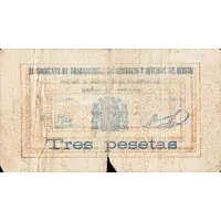 3 Pesetas Benisa