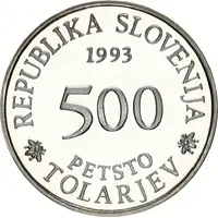 500 Tolarjev Academia Operosorum Labacensium