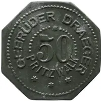 50 Pfennig - Pritzwalk Gebrüder Draeger
