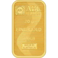 Bar - 20 Gram - Australian Bullion Company ABC