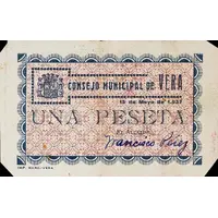 1 Peseta Vera