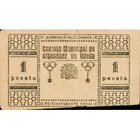 1 Peseta Albanchez de Úbeda