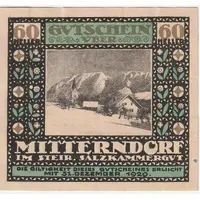 60 Heller Mitterndorf