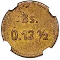 0.12 1/2 Bolívar Cabo Blanco Leper Colony