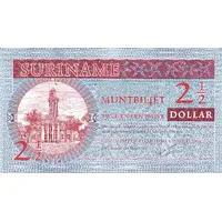 2 1/2 Dollars Muntbiljet