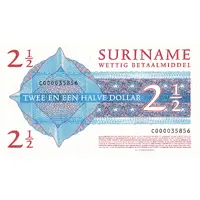 2 1/2 Dollars Muntbiljet