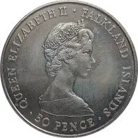 50 Pence - Elizabeth II Royal Wedding