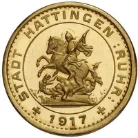 10 Pfennig - Hattingen Pattern