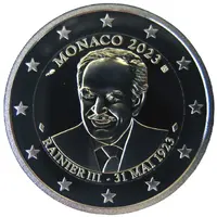 2 Euros - Albert II Rainier III, Prince of Monaco