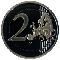 2 Euros - Albert II Rainier III, Prince of Monaco