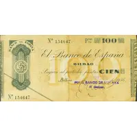100 Pesetas Banco de España - Bilbao