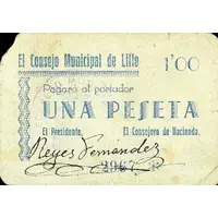 1 Peseta Lillo