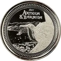 2 Dollars - Elizabeth II Frigatebird