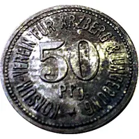 50 Pfennig Arzberg -Konsum-Verein