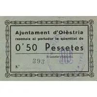 0.50 Pesetas Olèstria