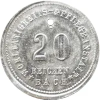 20 Pfennig - Reichenbach Wohltätigkeits and Pflegeanstalt
