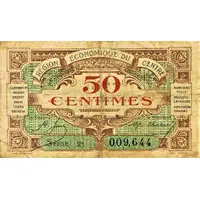 50 Centimes - Région Economique du Centre