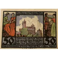 50 Pfennig Rudelsburg