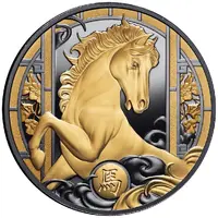 1 Dollar - Charles III Year of the Horse