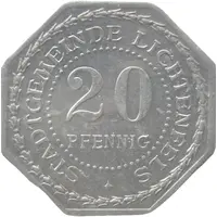 20 Pfennig - Lichtenfels Stadtpfarrkirche