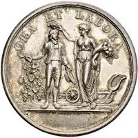 Vevey Agricultural Society silver