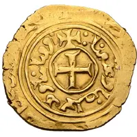 Bezant 'Saracen' - Anonymous Crusader imitation - 3rd type - Acre