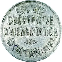 5 Centimes - Société coopérative d'alimentation - Dortan [01]