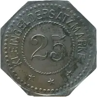 25 Pfennigs - Sandow Paul Steinbock