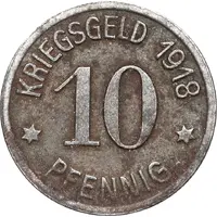 10 Pfennig - Ratibor