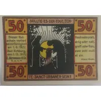 50 Pfennigs E. Bornemann