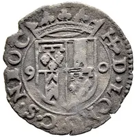 1 Kreuzer - Henri I vine leaves