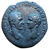 Pentassarion - Macrinus and Diadumenian YΠ ΠONTIANOY MAΡKIANOΠOΛEITΩN, Marcianopolis
